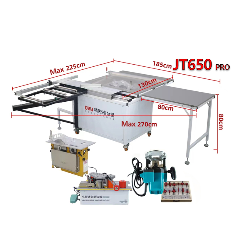 JT650 High precision radial saw table/woodworking machine ...