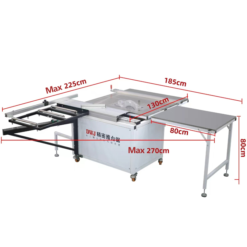 JT650 High precision radial saw table/woodworking machine ...